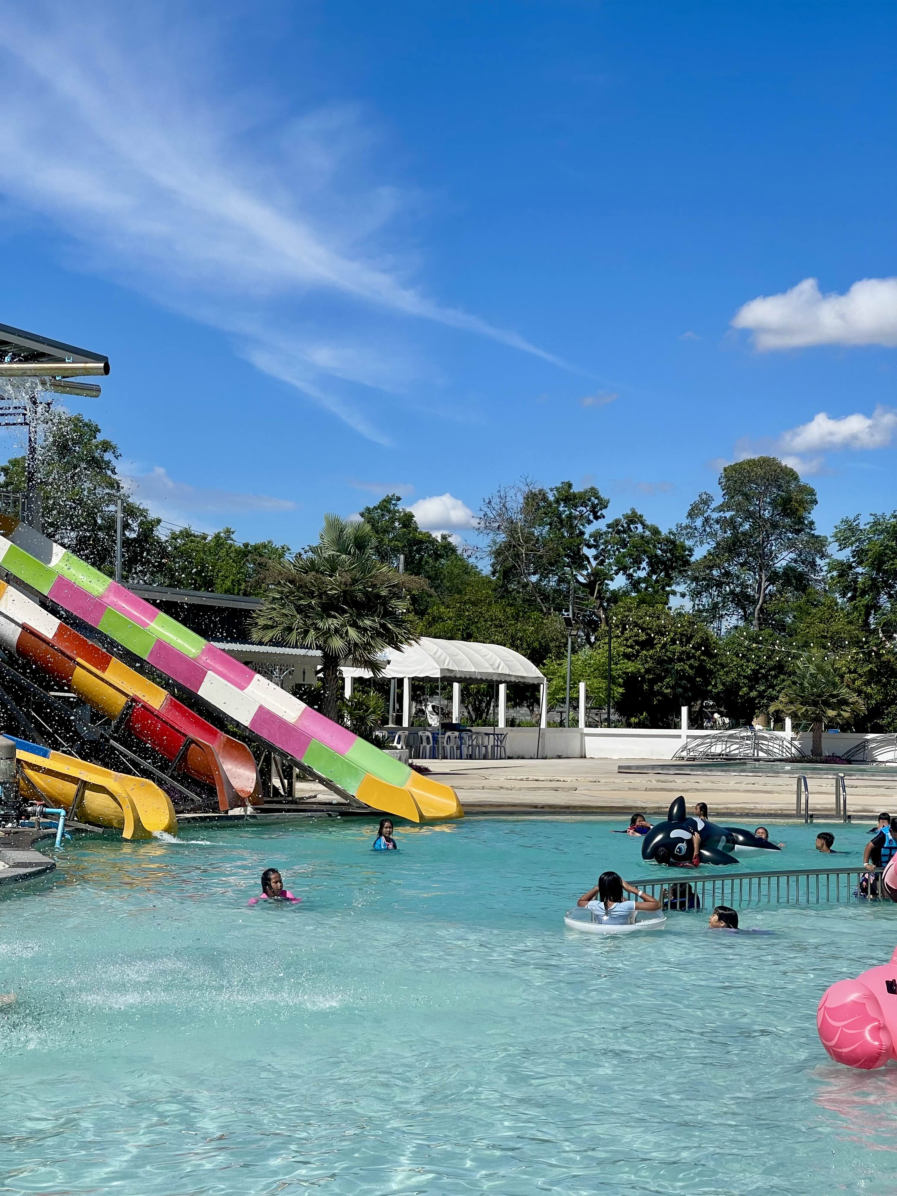 สไลเดอร์ในสวนน้ำ